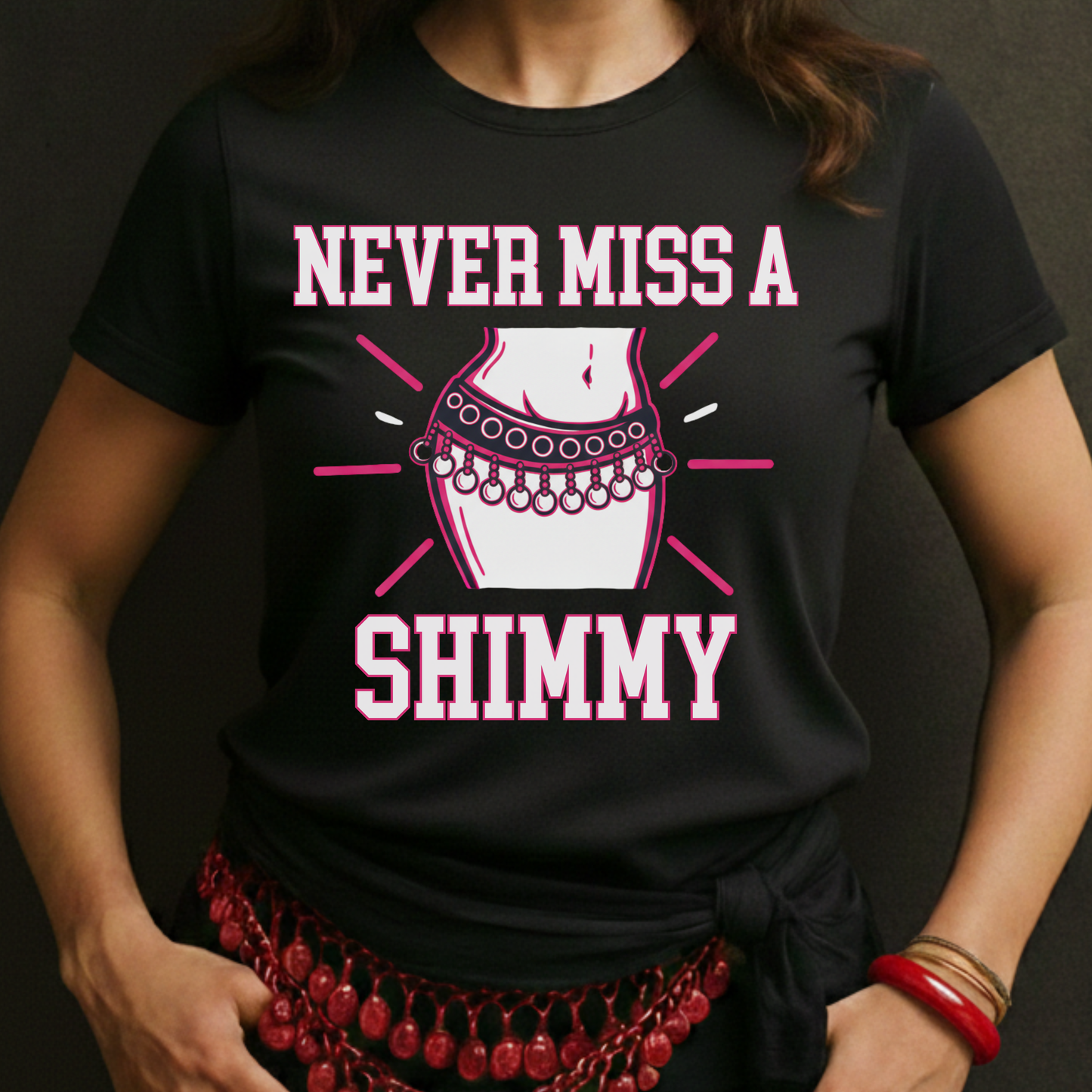 Never Miss A Shimmy Tee