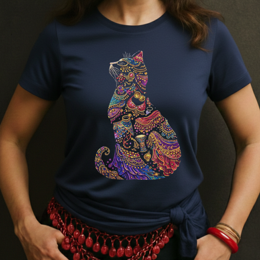 Belly Dance Cat Tee