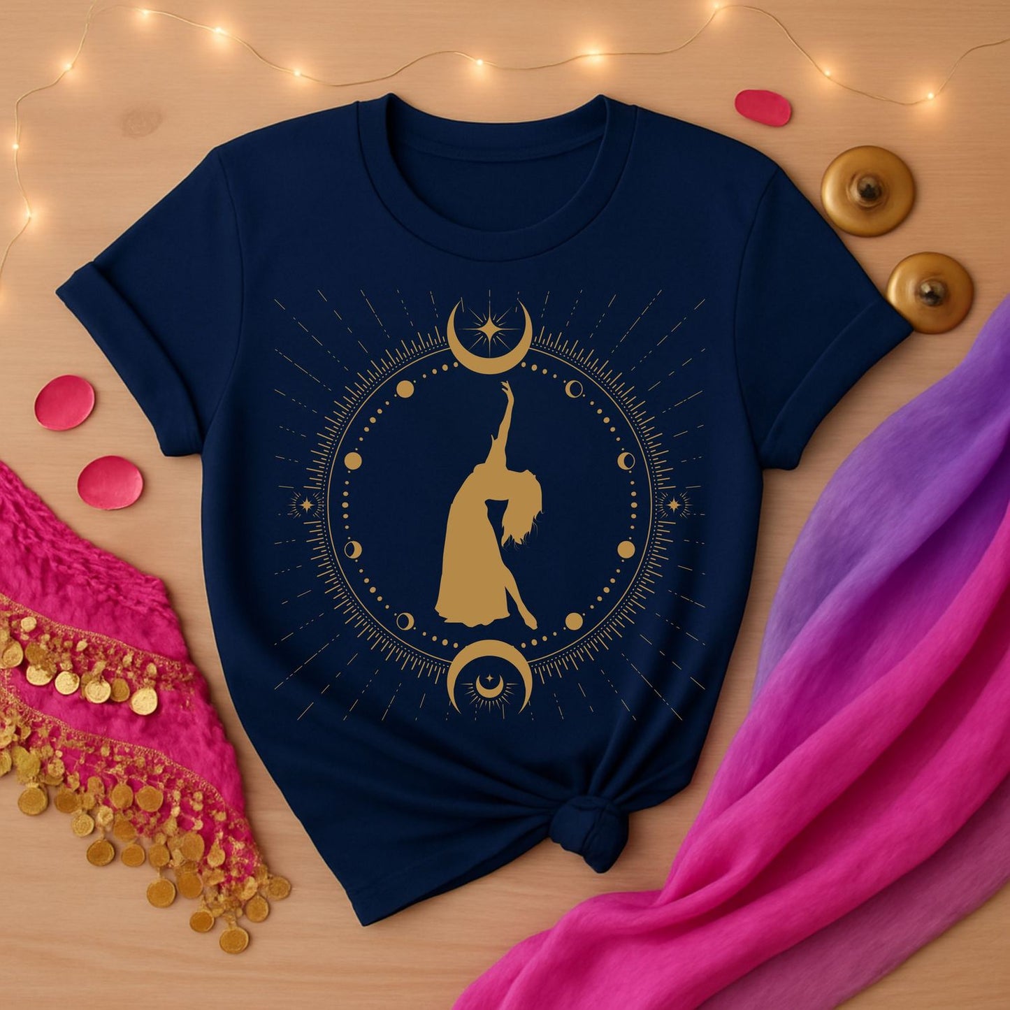 Celestial Belly Dancer Backbend Tee