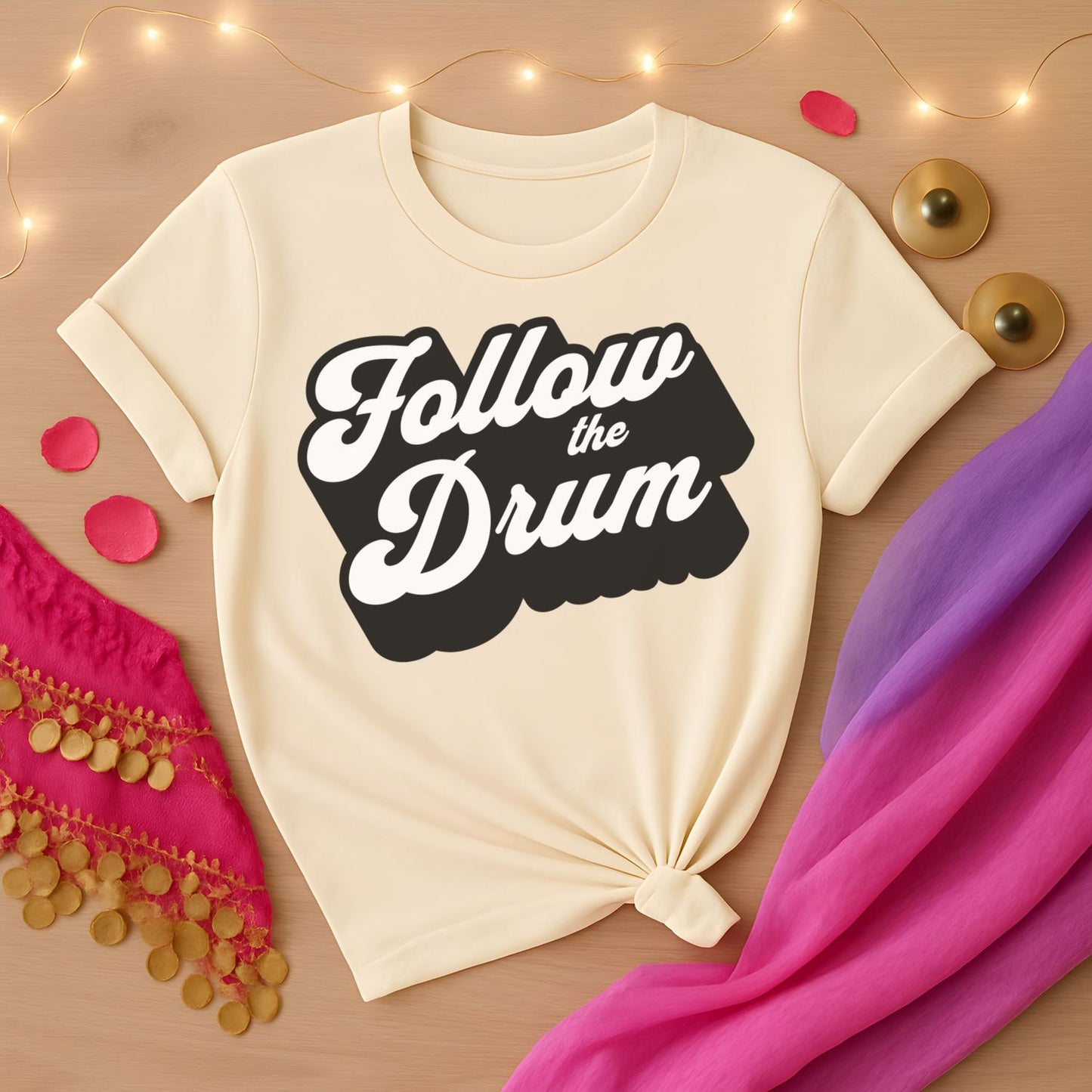 Follow The Drum Tee