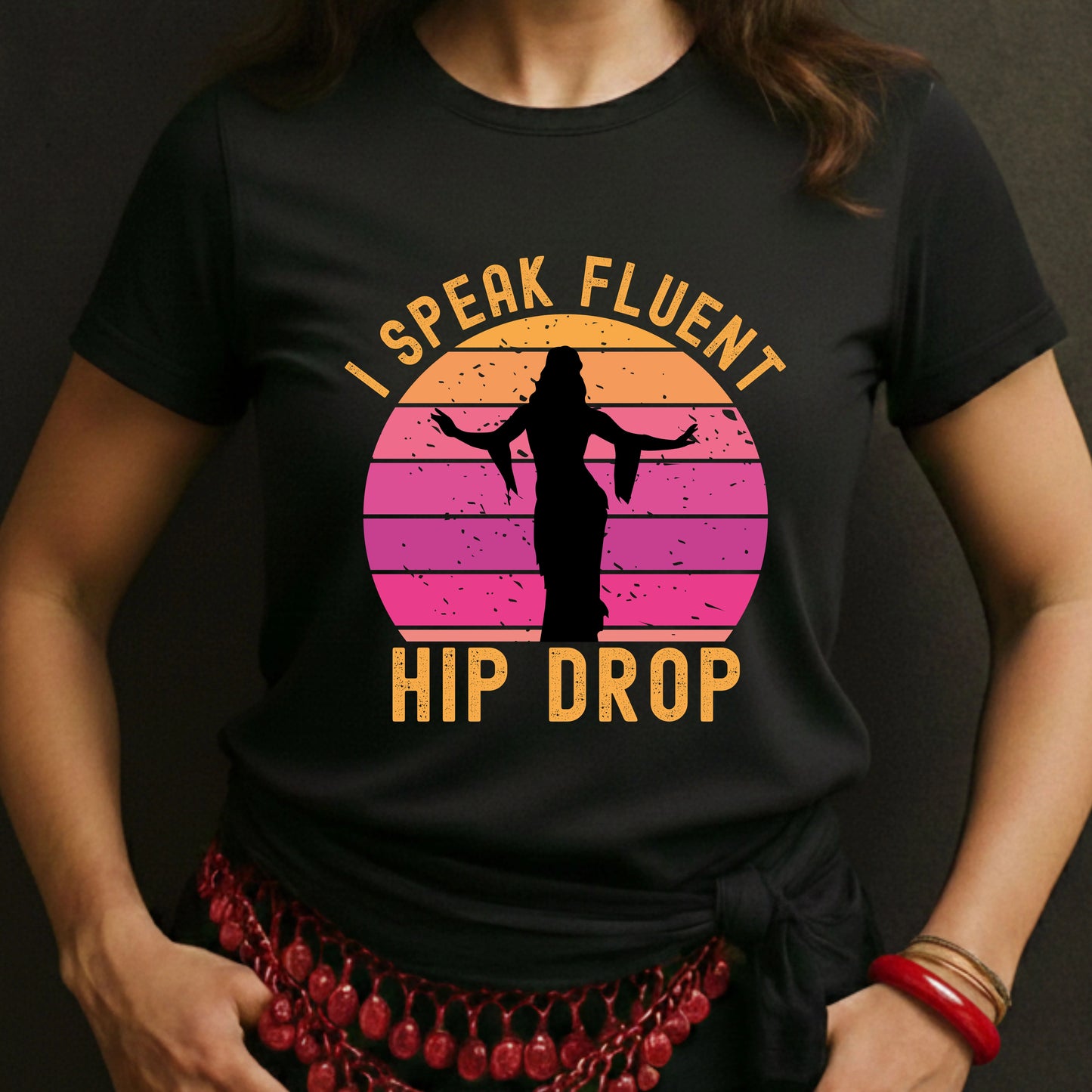 I Speak Fluent Hip Drop Tee