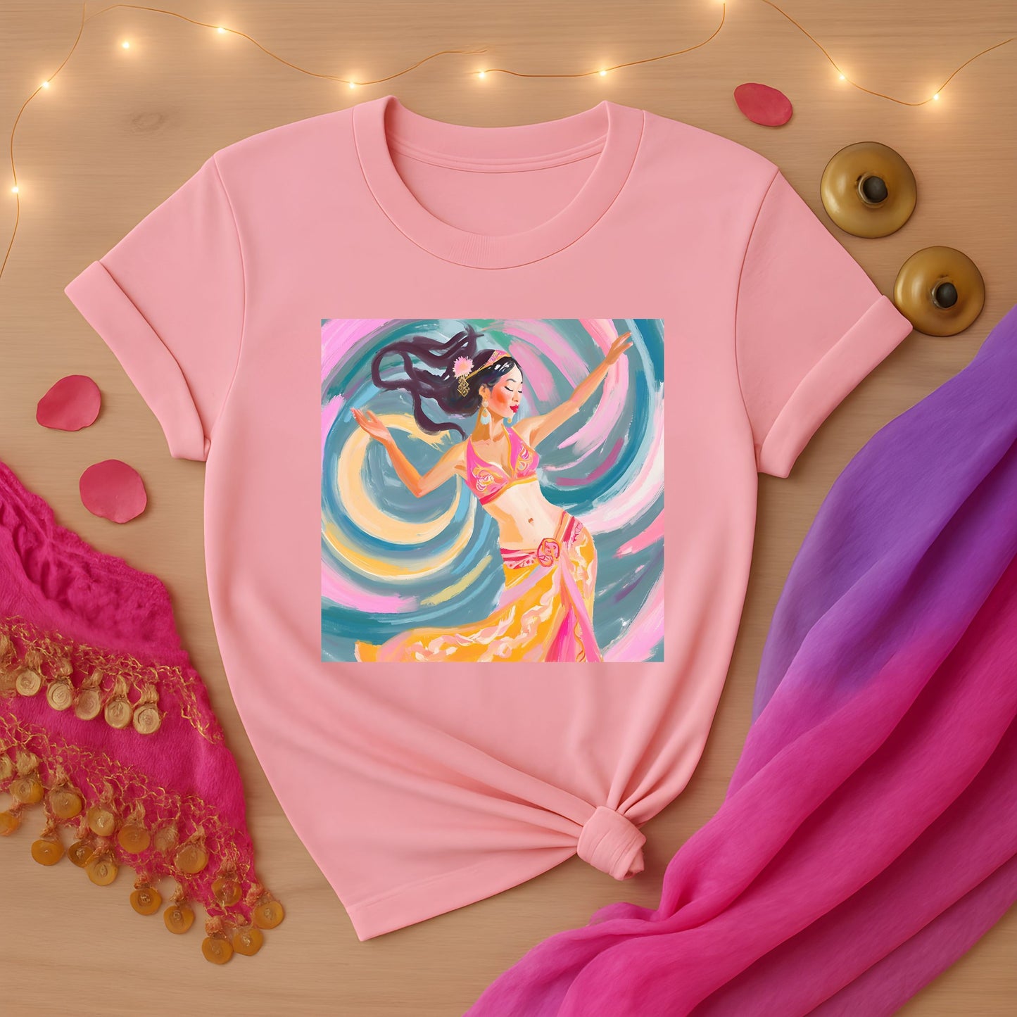 Acrylic Belly Dancer Tee