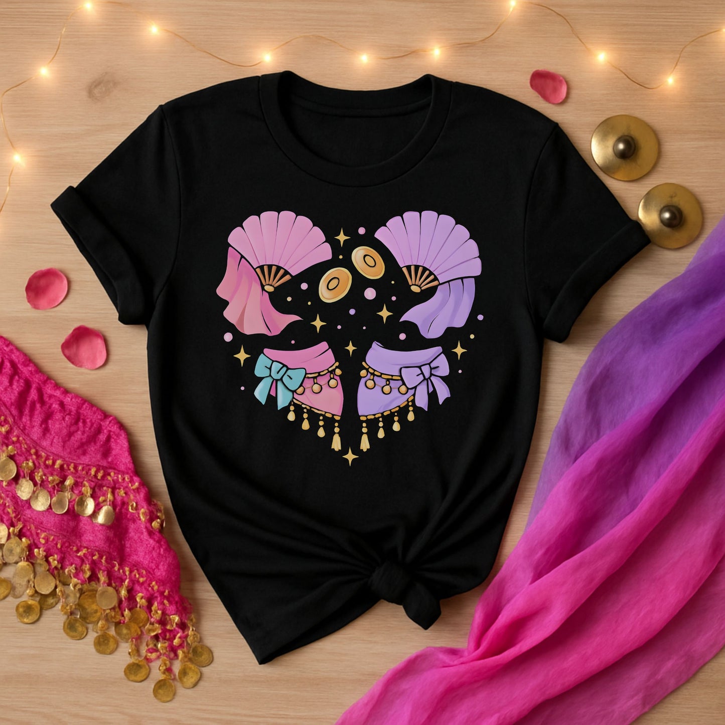 Bellydance Accessories Heart Tee