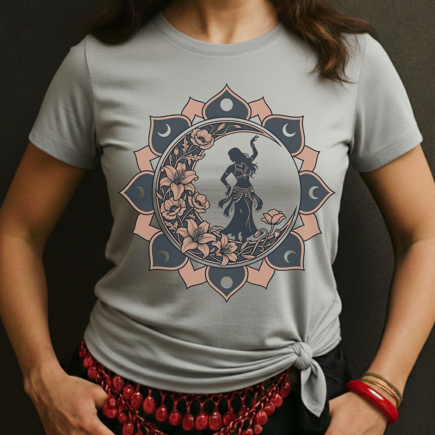 Lilies Mandala Tee