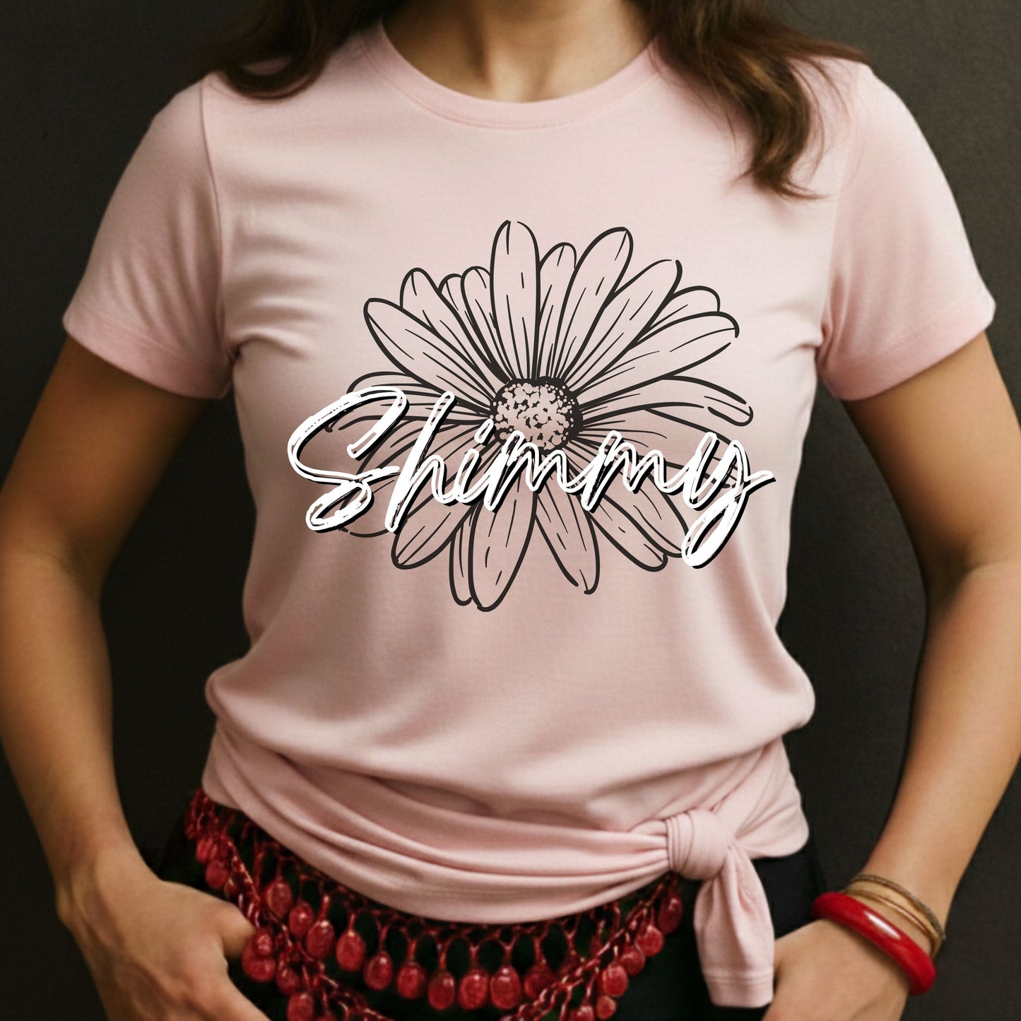 Shimmy Daisy Tee