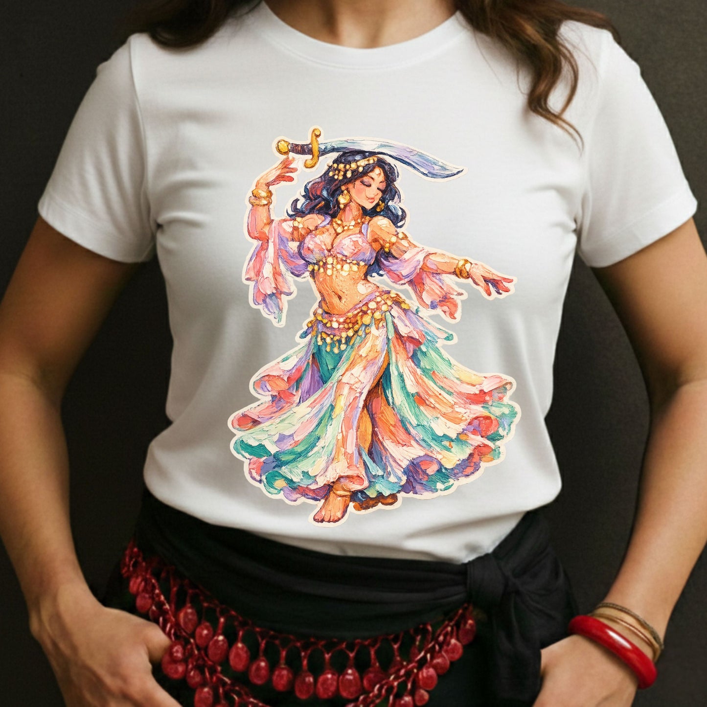 Chunky Paint Dancer Tee
