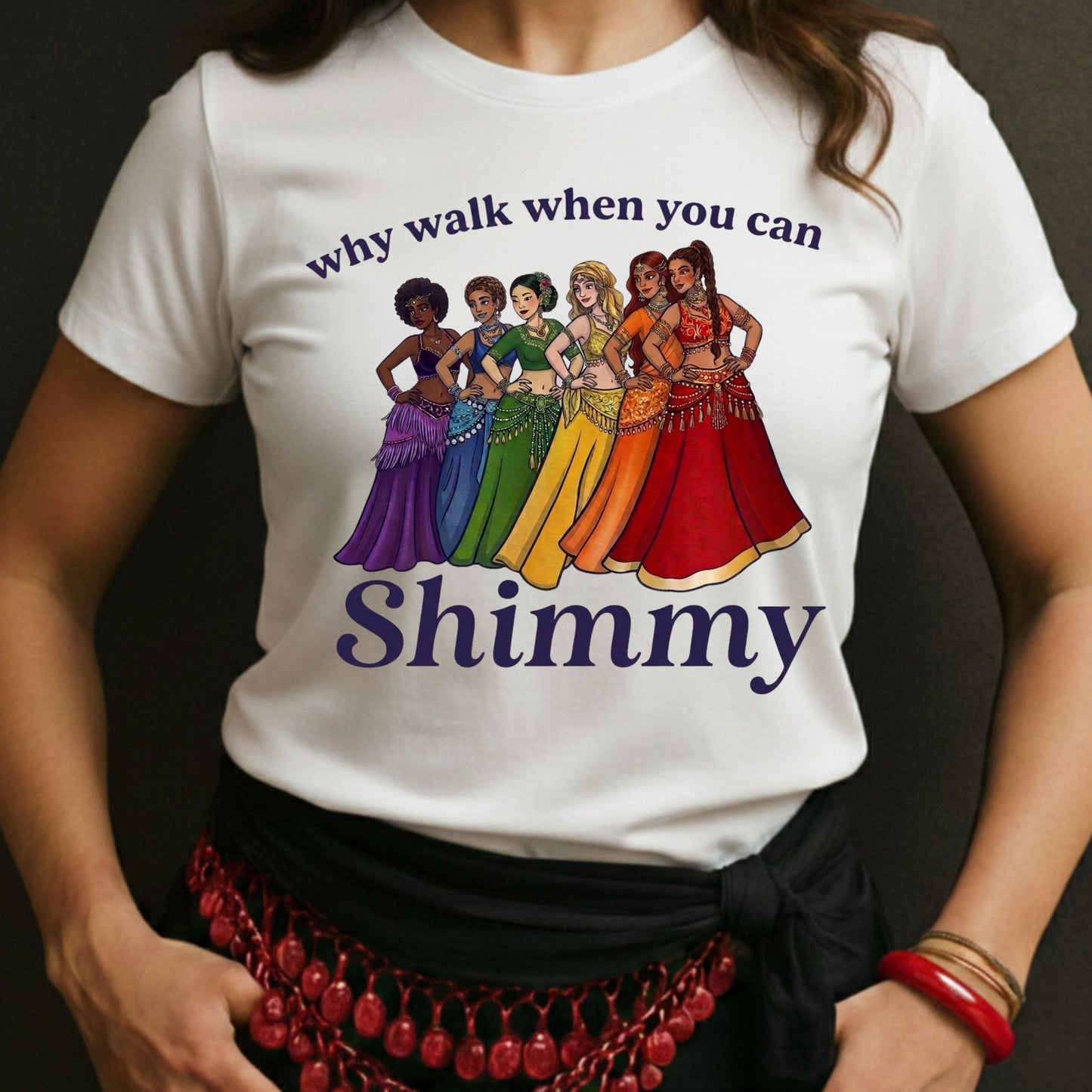 Why Walk When You Can Shimmy Tee