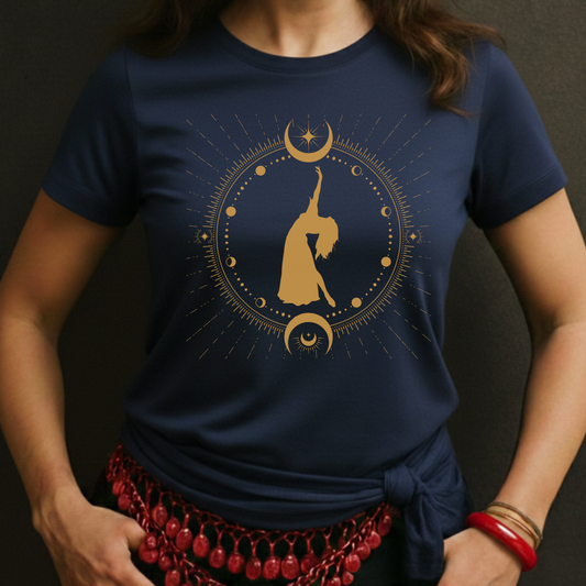 Celestial Belly Dancer Backbend Tee