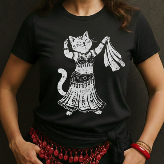 Belly Dancing Cat Tee