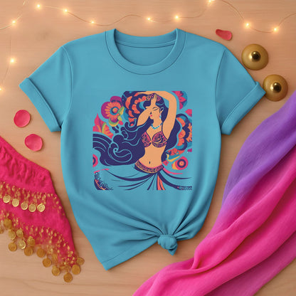 Abstract Belly Dancer Tee