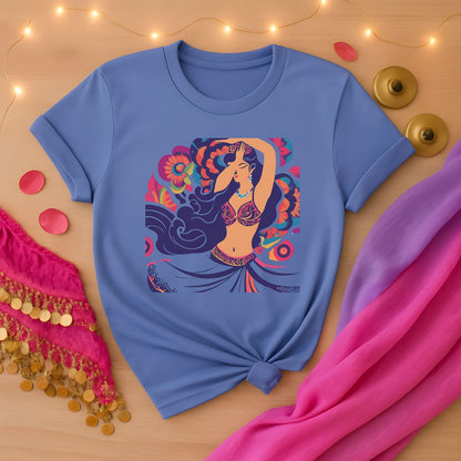 Abstract Belly Dancer Tee