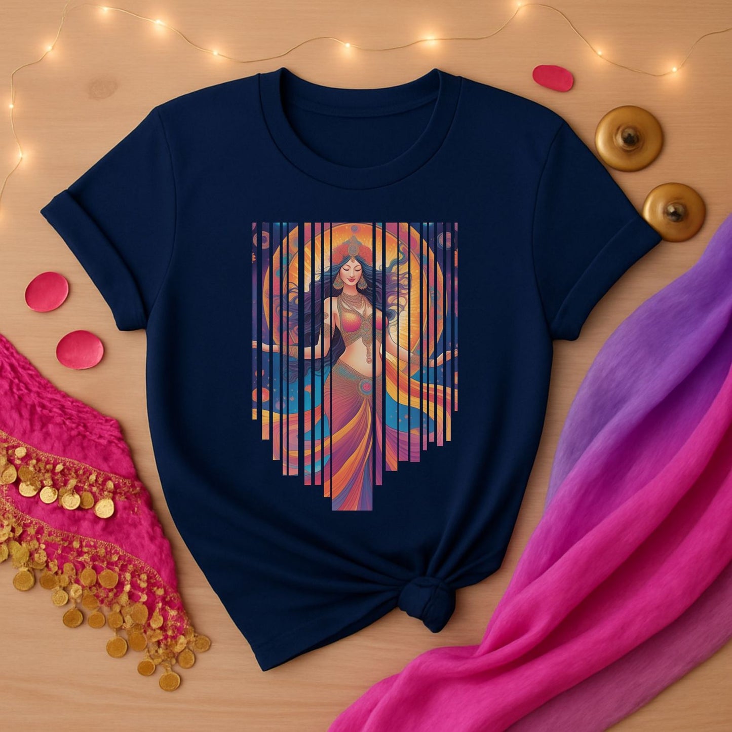 Belly Dance Goddess Liberty Tee