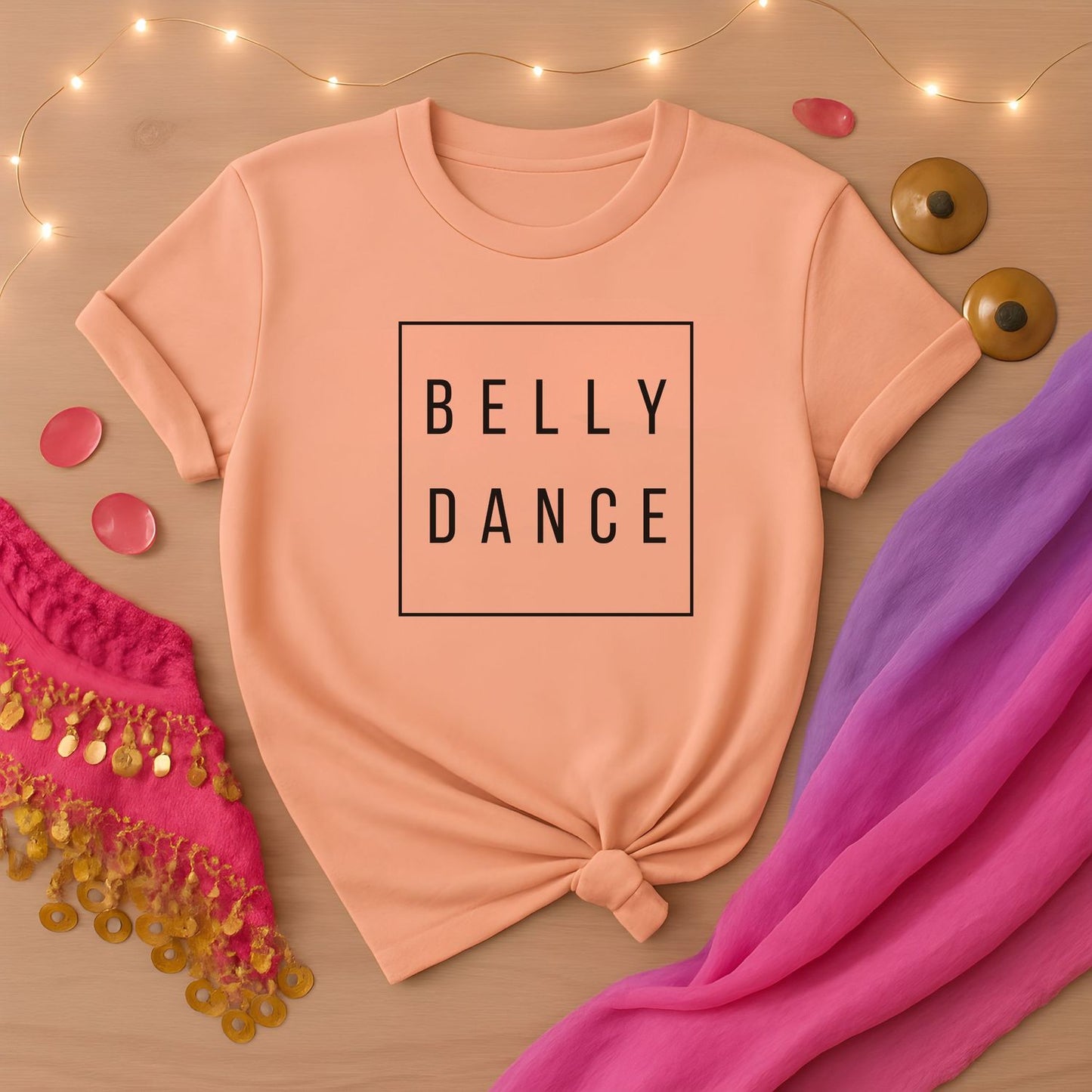 Belly Dance Square Tee