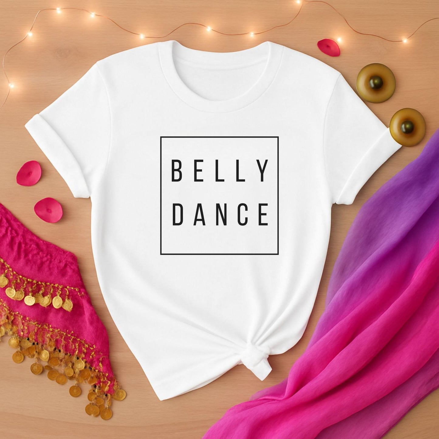 Belly Dance Square Tee