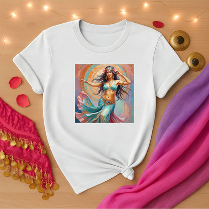 Belly Dancer Art Nouveau Tee
