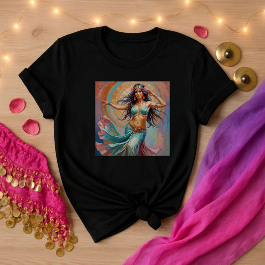 Belly Dancer Art Nouveau Tee