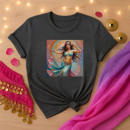 Belly Dancer Art Nouveau Tee