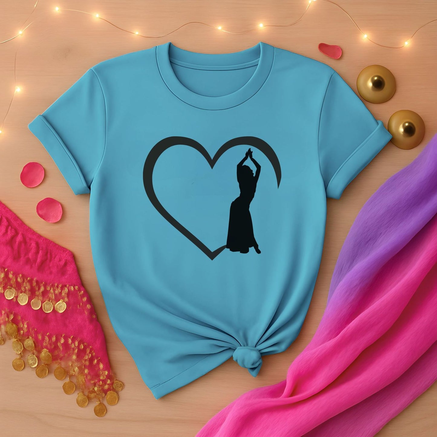 Belly Dancer Heart 2 Tee