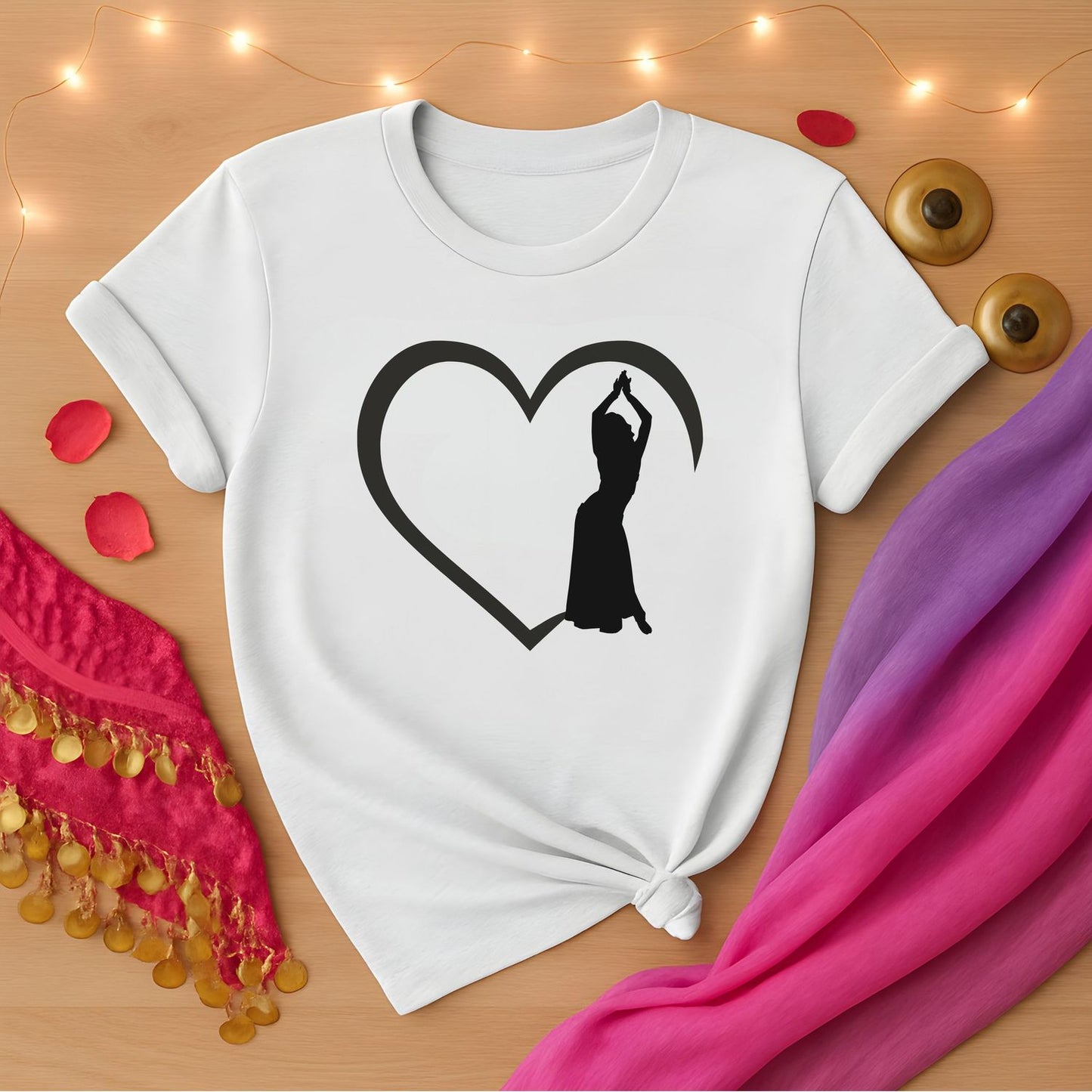Belly Dancer Heart 2 Tee