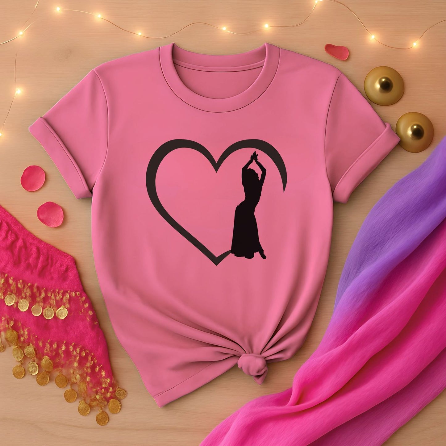 Belly Dancer Heart 2 Tee