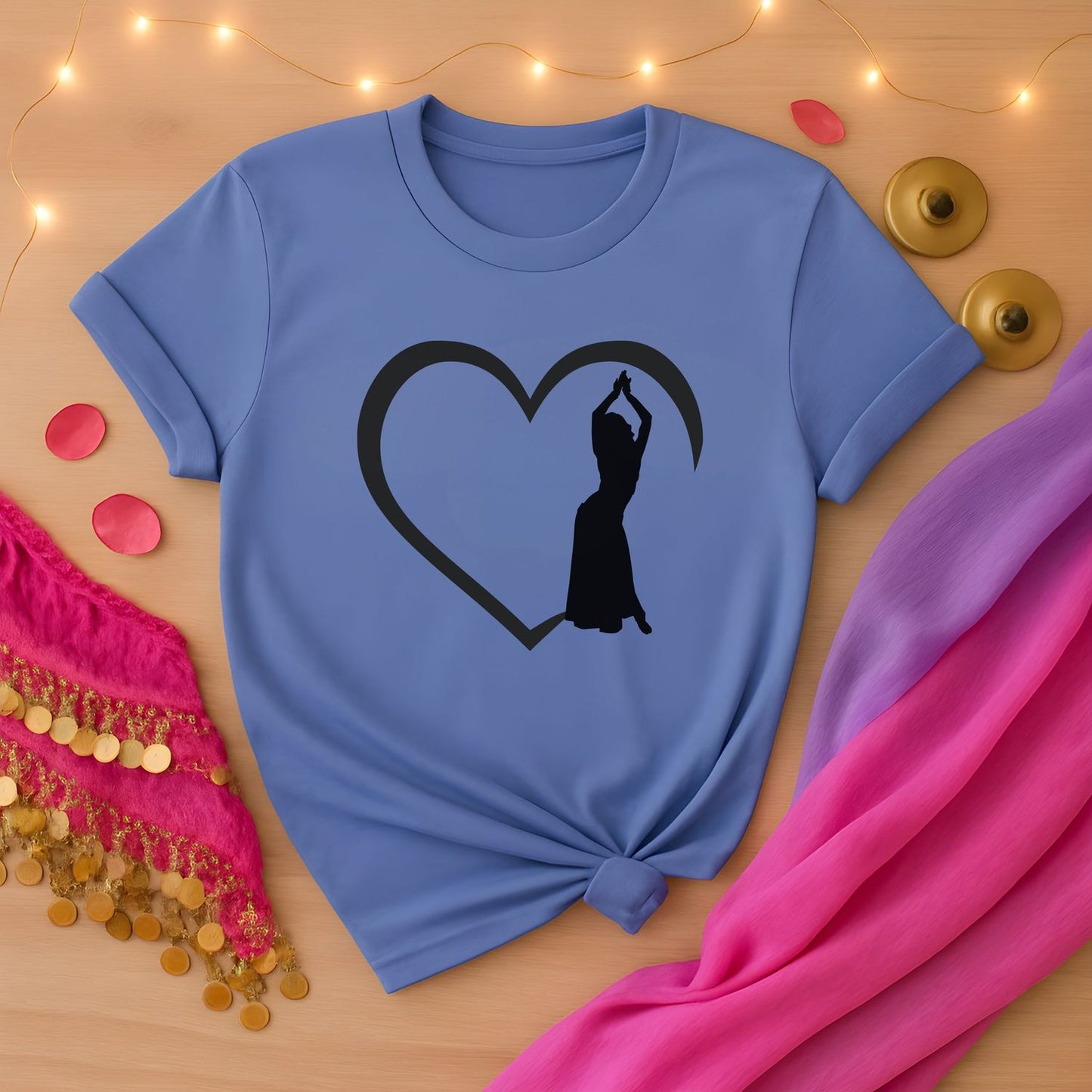 Belly Dancer Heart 2 Tee
