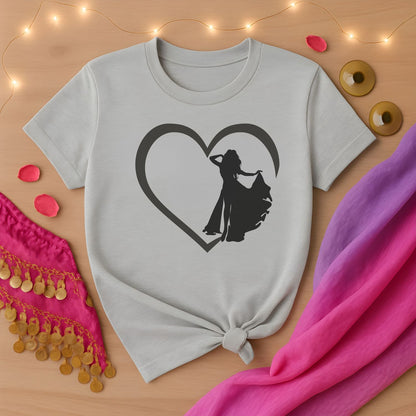 Belly Dancer Heart Tee