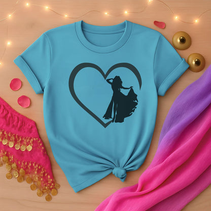 Belly Dancer Heart Tee