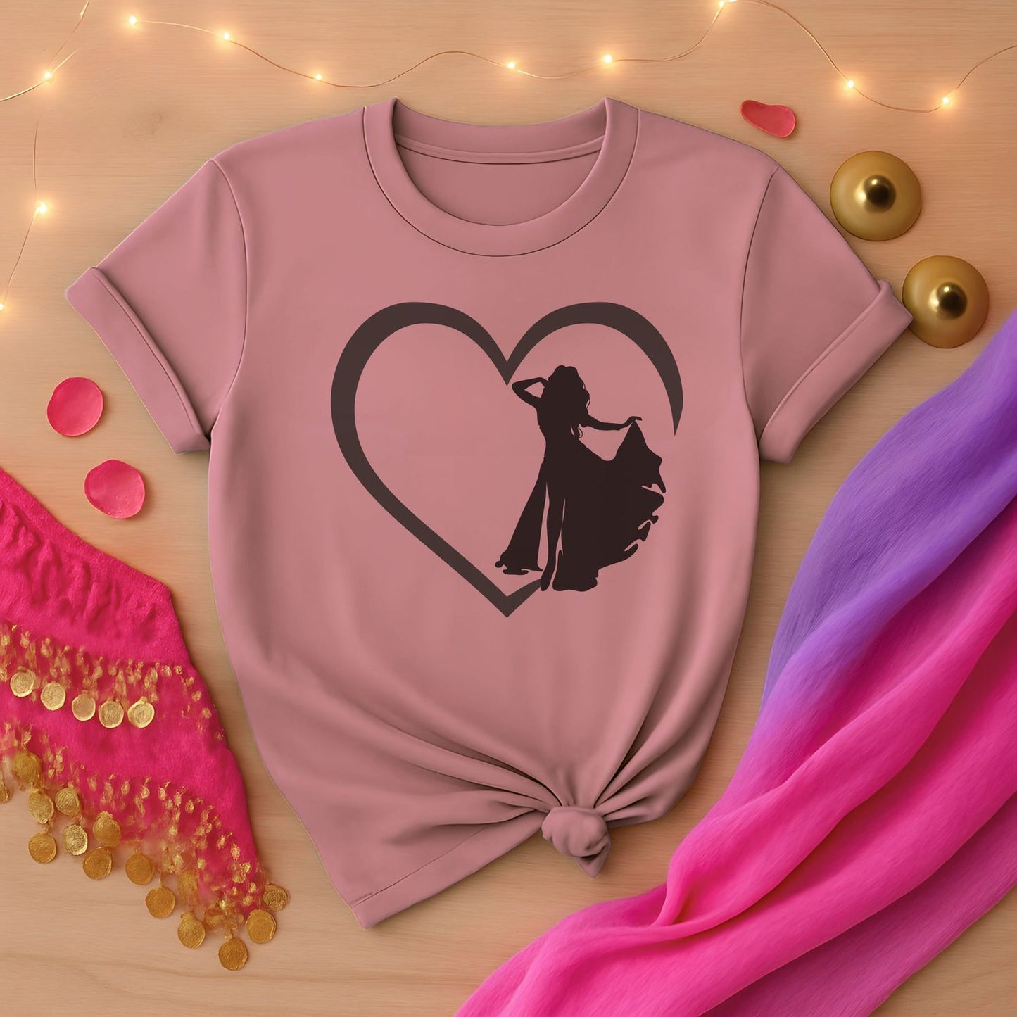 Belly Dancer Heart Tee