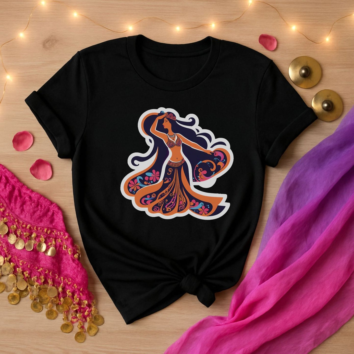Belly Dancer Sticker Tee