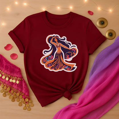 Belly Dancer Sticker Tee