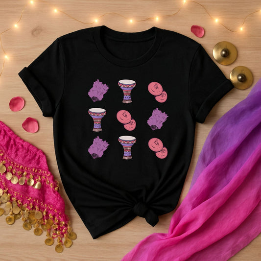 Belly Dance 3x3 Tee