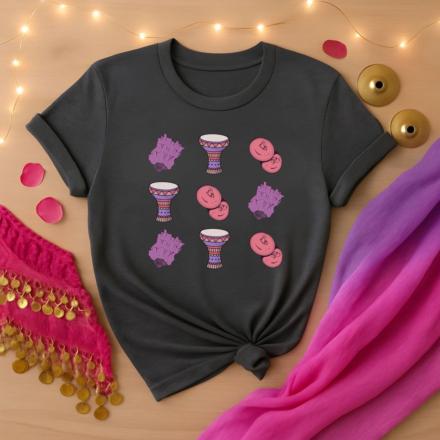 Belly Dance 3x3 Tee