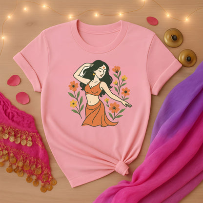 Belly Dance Among Wildflowers Tee