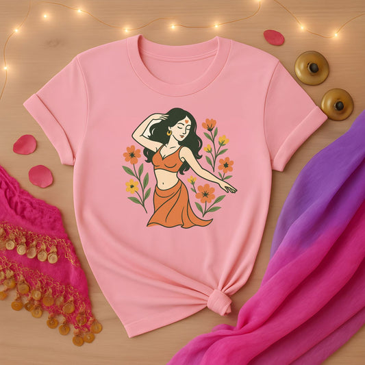 Belly Dance Among Wildflowers Tee