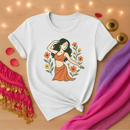 Belly Dance Among Wildflowers Tee