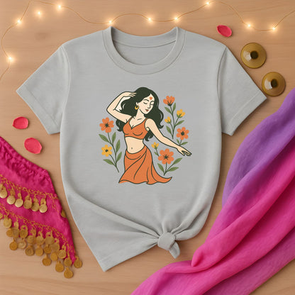 Belly Dance Among Wildflowers Tee