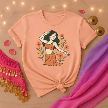 Belly Dance Among Wildflowers Tee