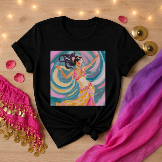 Acrylic Belly Dancer Tee