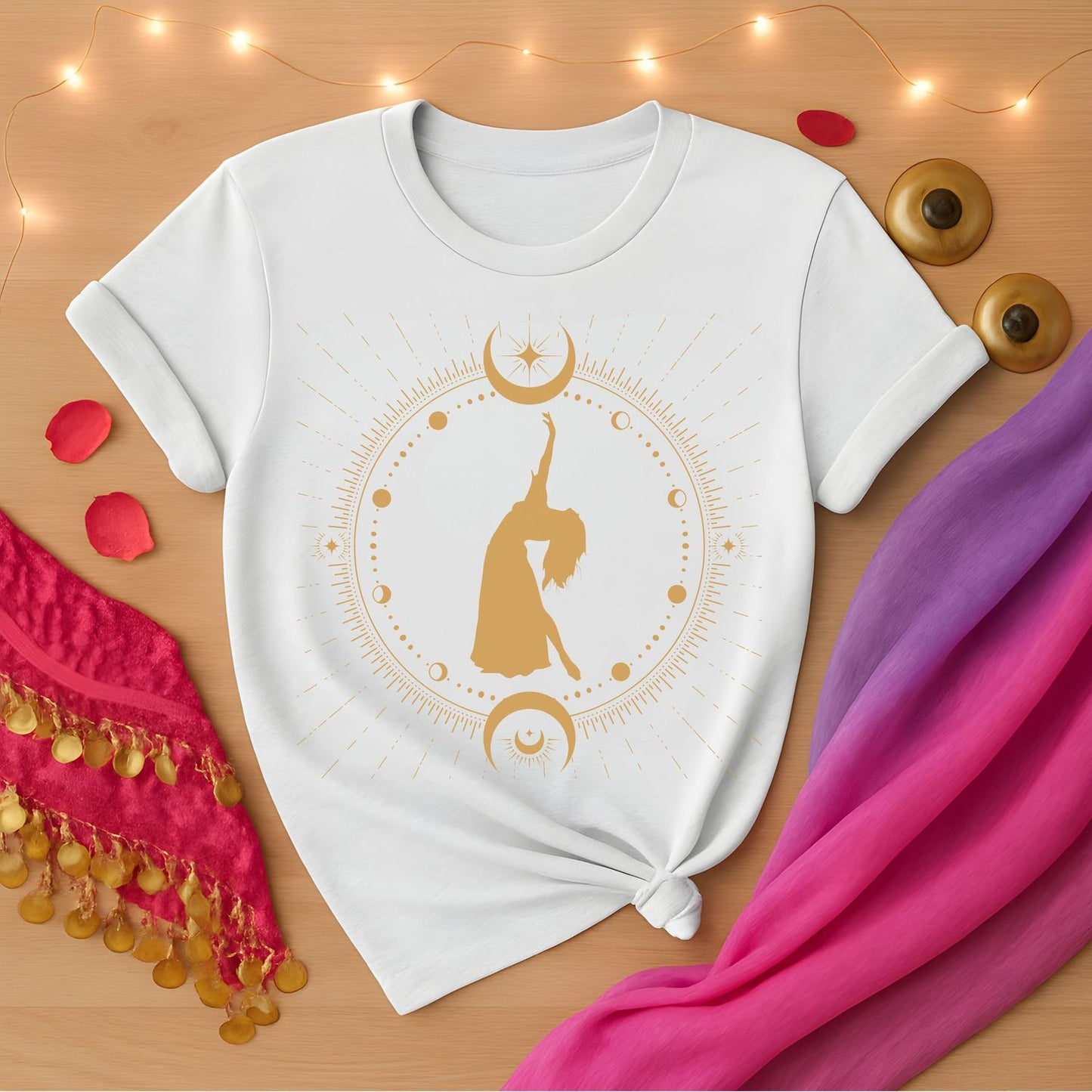 Celestial Belly Dancer Backbend Tee