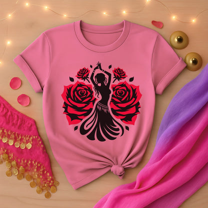 Bellydancer & Roses Tee