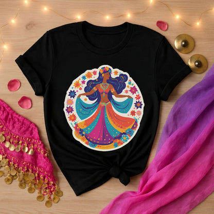 Colorful Belly Dancer Tee