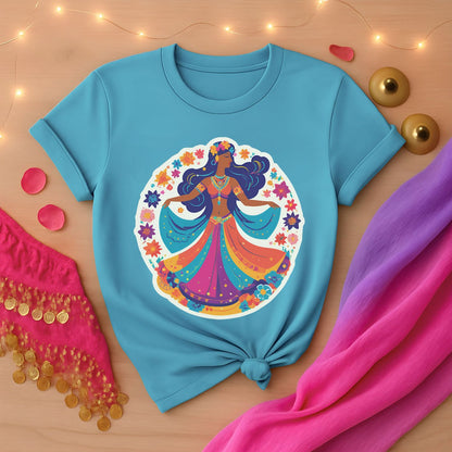 Colorful Belly Dancer Tee