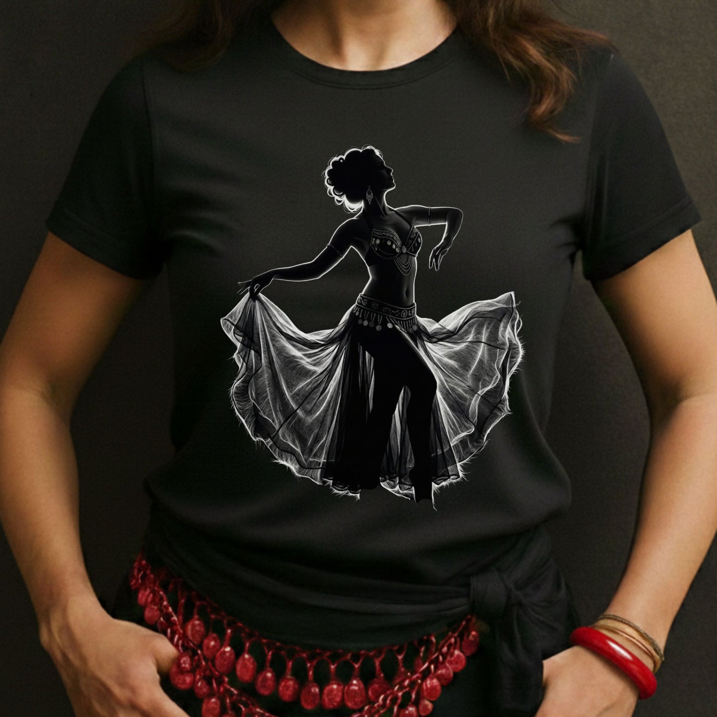 Bellydancer Silhouette Tee
