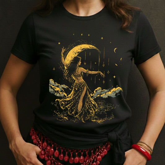 Dancer Under The Moon Painting Tee