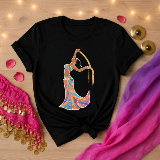 Double Veil Belly Dancer Tee