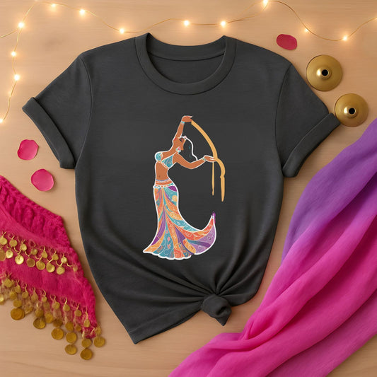 Double Veil Belly Dancer Tee