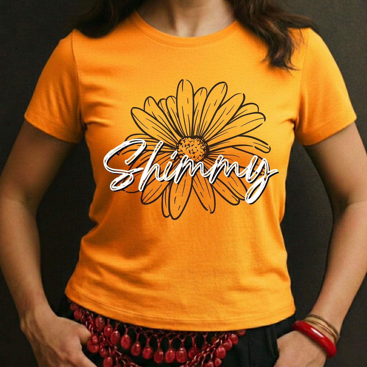 Shimmy Daisy Tee