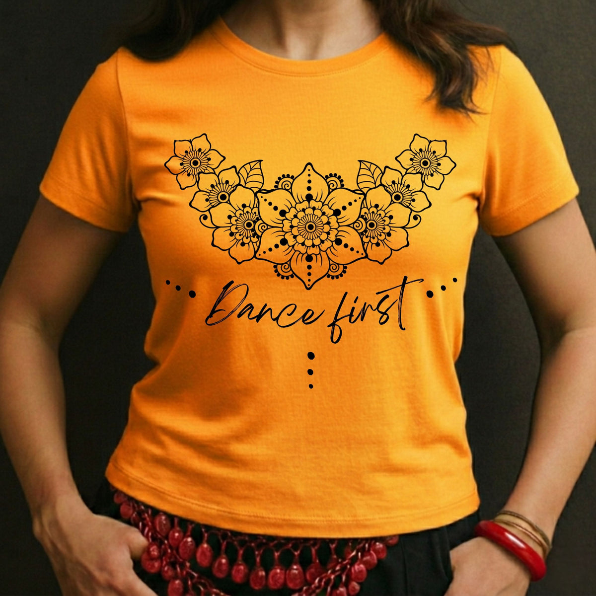 Dance First Henna Tee