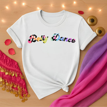 Groovy Leopard Belly Dance Tee