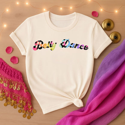 Groovy Leopard Belly Dance Tee